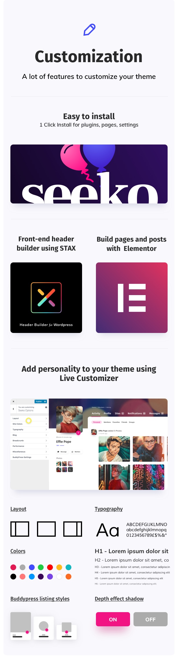 Seeko - Community Site Builder WordPress Theme - 9