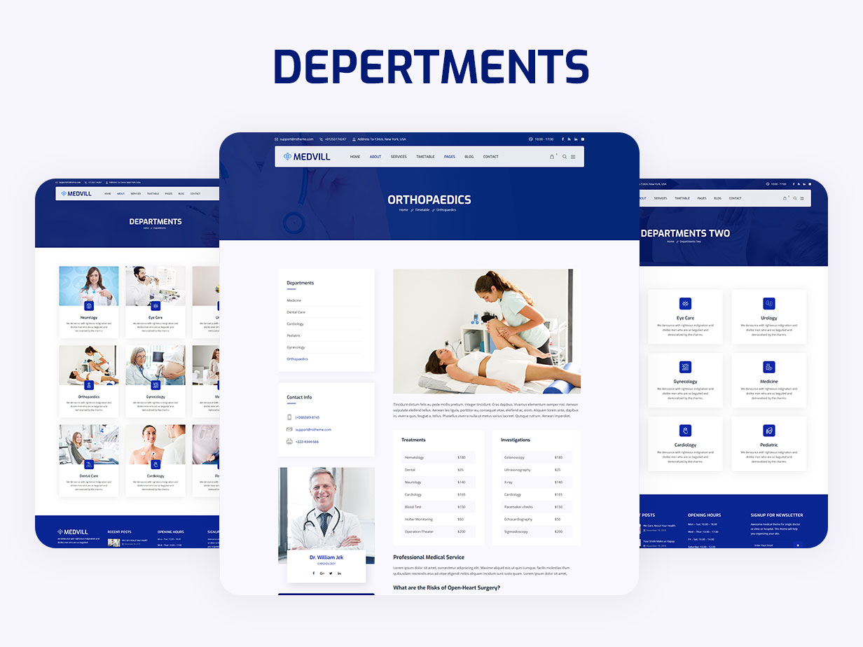 Medvill - Health & Medical WordPress Theme - 12