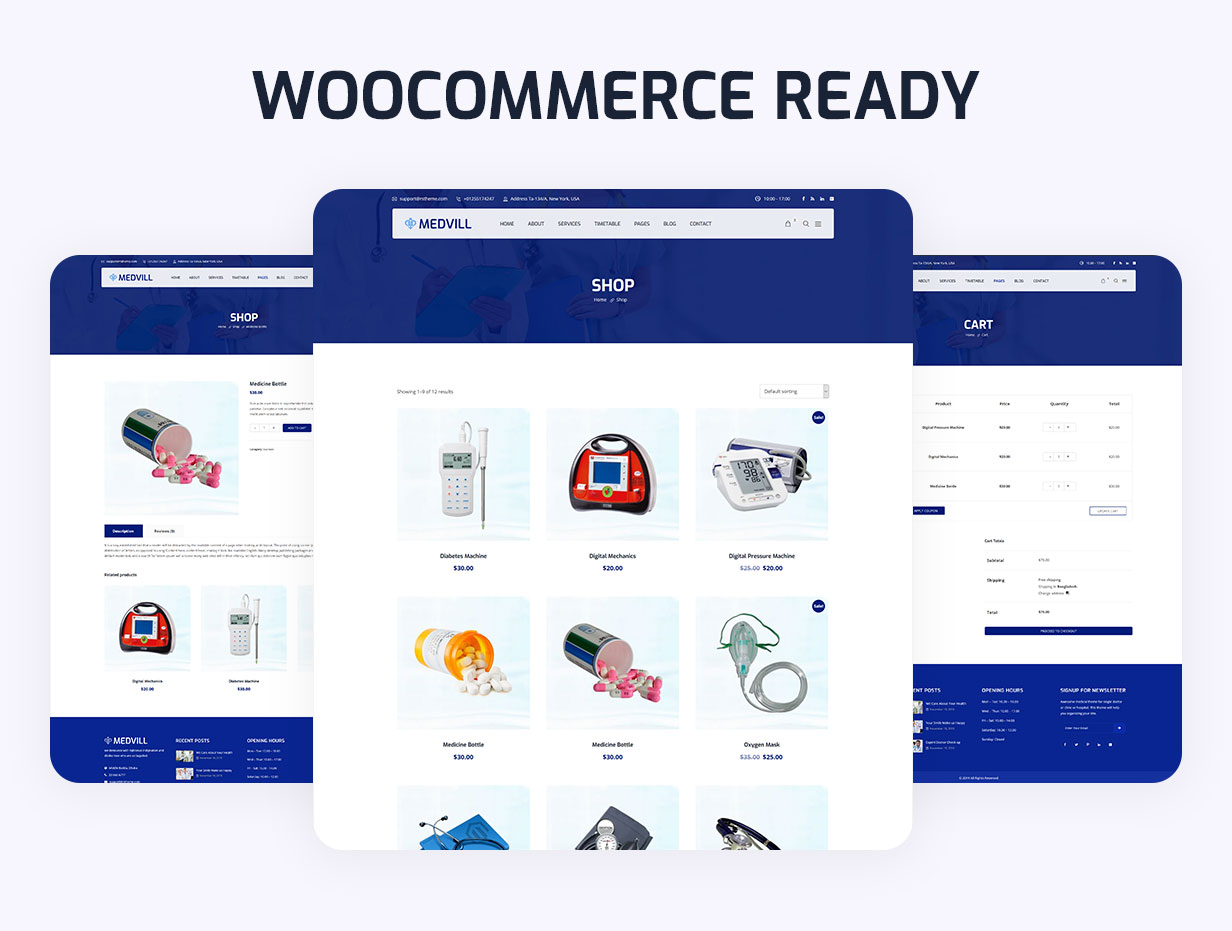 Medvill - Health & Medical WordPress Theme - 9