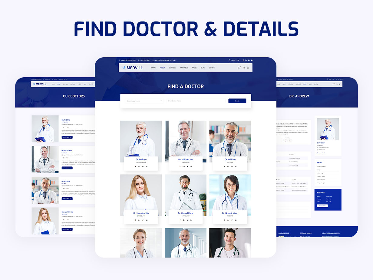 Medvill - Health & Medical WordPress Theme - 11