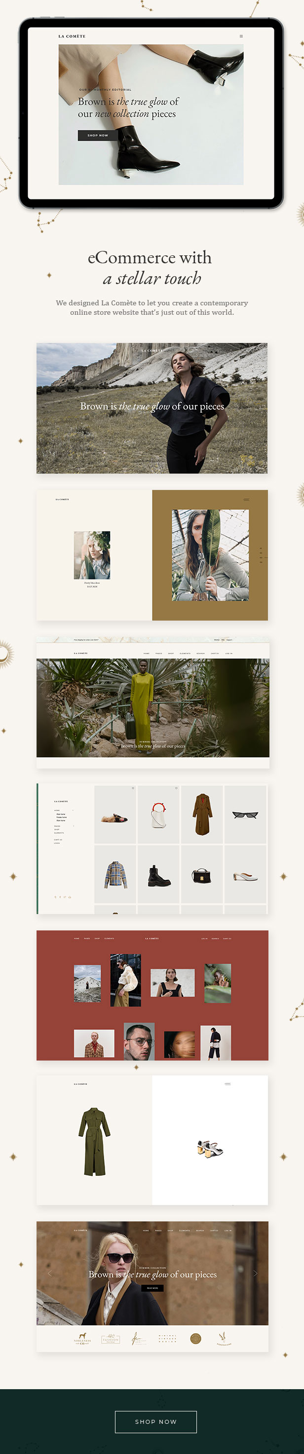 La Comète - Fashion and Clothing Store WordPress Theme - 1