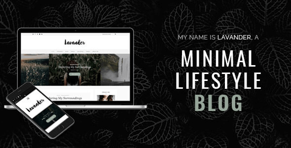 Lavander - A Lifestyle Responsive WordPress Blog Theme