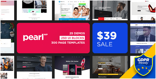 Pearl - Multipurpose & Corporate Business WordPress Theme