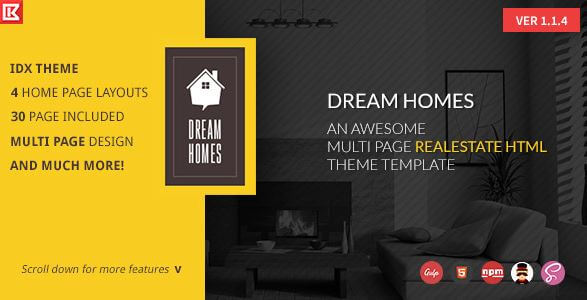 Dream Home – Multipage Realestate HTML Template
