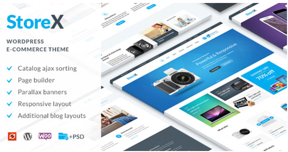 STOREX - WORDPRESS WOOCOMMERCE ELECTRONICS THEME