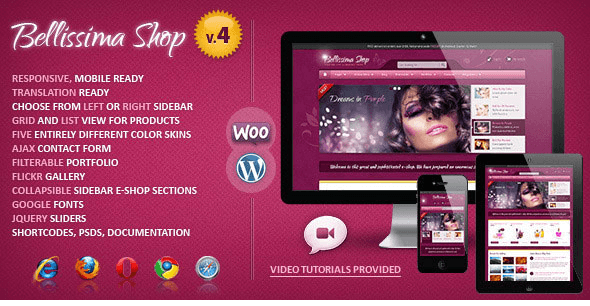 Bellissima v4.6 - Responsive WooCommerce Template