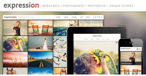Expression v1.4.0 - Photography Responsive WordPress Theme