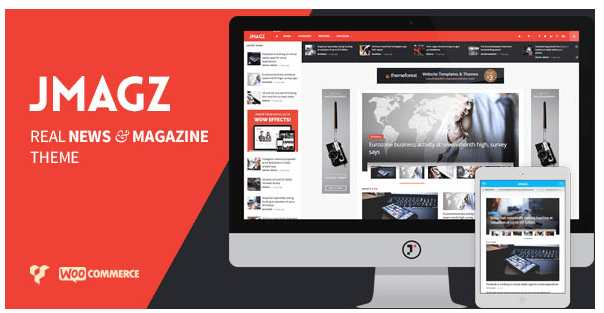 JMagz - Tech News Review Magazine WordPress Theme