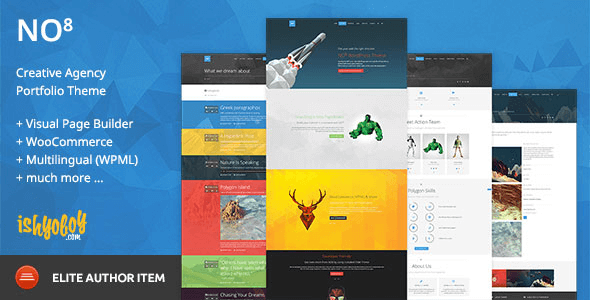 NO8 WP v1.2 - Creative Agency Portfolio Theme