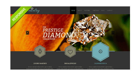 Jewelry - Flashmint Responsive Bootstrap Website Template