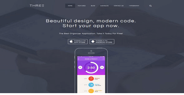 ZT Three v1.0.0 – Zootemplate Responsive Application Template