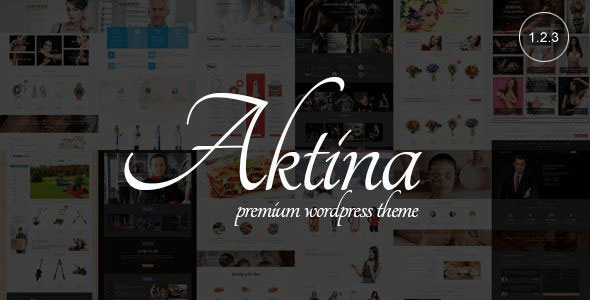 Aktina v1.2.3 - Responsive Multi-Purpose WordPress Theme