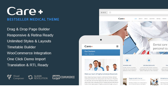 Care v4.0.4 - Medical and Health Blogging Wordpress Theme