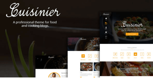 Cuisinier v1.3.2 - Food Blog WordPress Theme
