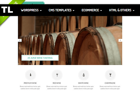 Good Wine - Flashmint Responsive Bootstrap Website Template