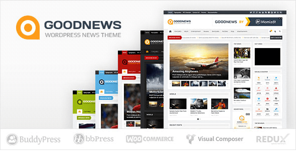 Goodnews v5.6.6 – Responsive WordPress News/Magazine