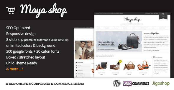 MayaShop v2.8.2 - A Flexible Responsive e-Commerce Theme
