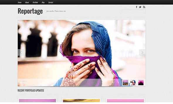 Reportage v1.1.3 - Graphpaperpress Portfolio Theme