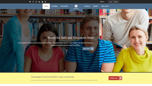 TX EduXpert - ThemeXpert Joomla Education Template