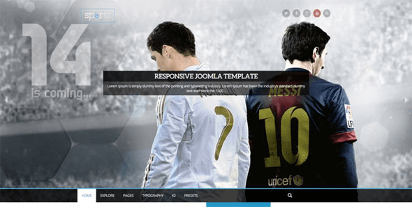 Tx Sportz - ThemeXpert Joomla template for News & Magazine