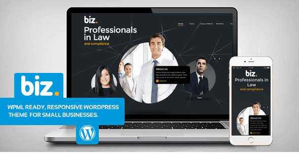 biz v1.0 - Law & Business WordPress theme