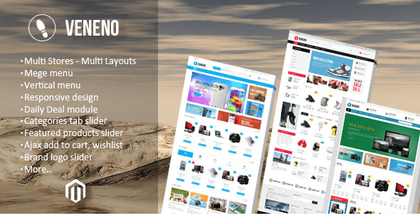 Veneno - Multipurpose Responsive Magento Theme