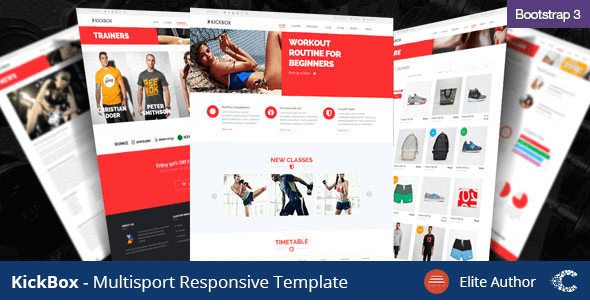 Kickbox - Themeforest Multisport Responsive Theme