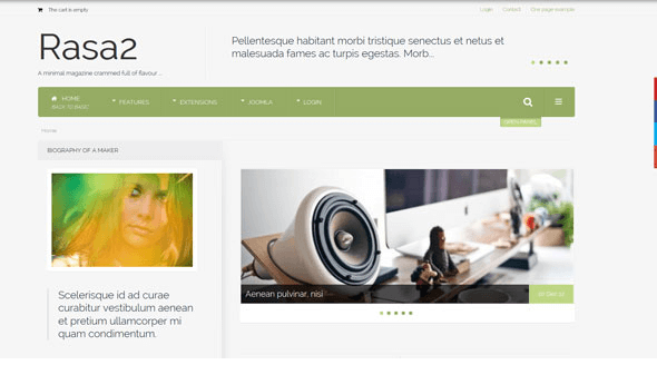 Rasa2 - Joomnlabamboo Joonla Template