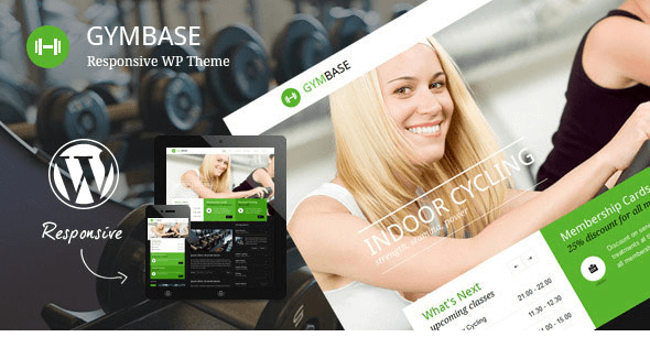 GymBase v8.9 - Responsive Gym Fitness WordPress Theme