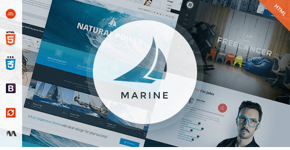 Marine - Responsive MultiPurpose HTML5 Template