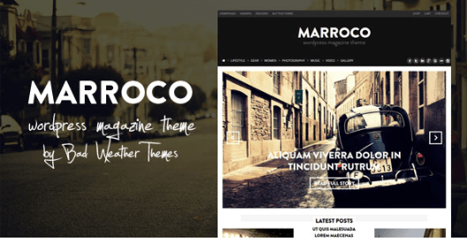 Marroco v1.4 - Wordpress Magazine Theme