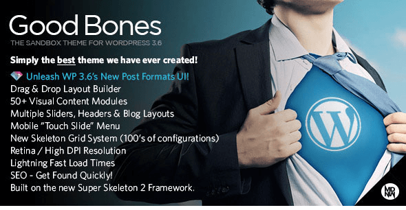 Good Bones v3.2.0 - The WP SandBox Theme