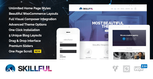 Skillful v1.2.1 - Responsive Multi-Purpose Theme