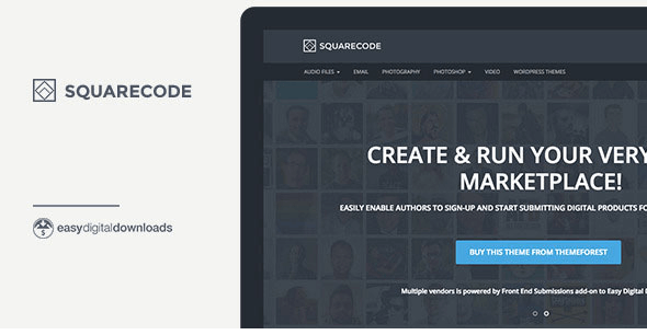 SquareCode v2.3.2 - Premium WordPress Theme