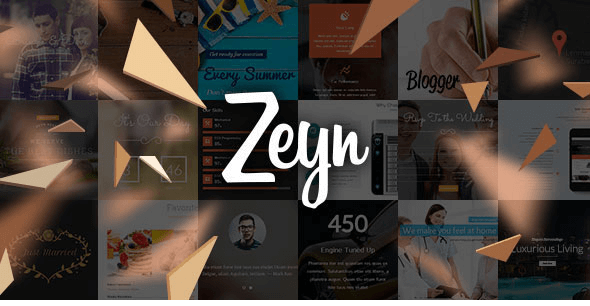 Zeyn v1.1.4 - Multipurpose WordPress Theme