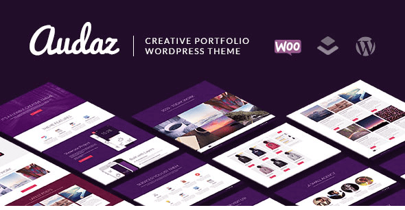 Audaz Creative & Multipurpose WordPress Theme