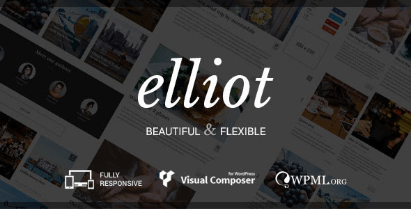 Elliot - Clean Blog-Magazine WordPress Theme