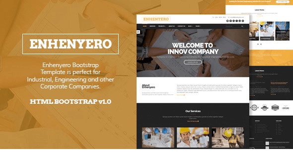 Enhenyero - Engineering/Industrial Theme