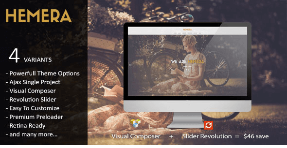 Hemera - Responsive Multipurpose WordPress Theme