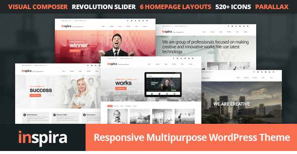 Inspira - Responsive Multipurpose WordPress Theme