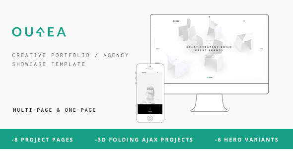 Ourea - Creative Portfolio / Agency Template