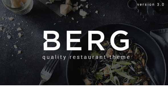 BERG v3.0.1 - Restaurant WordPress Theme