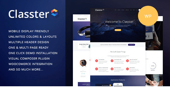 Classter v2.0 - Multi-Purpose WordPress Theme