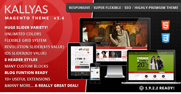 Kallyas v1.4.0 - Fluid Responsive Magento Theme