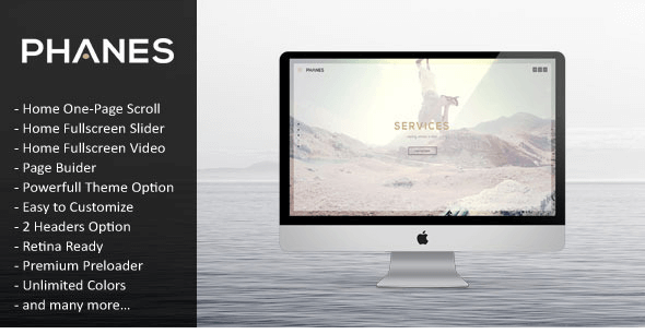Phanes - Responsive Multipurpose WordPress Theme
