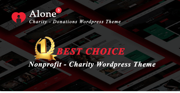 Alone - Charity Multipurpose Non-profit WordPress Theme