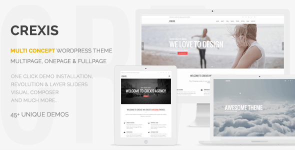 Crexis v1.1.4 - Responsive Multi-Purpose WordPress Theme