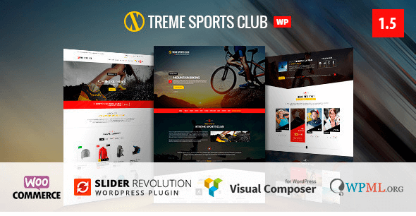 Xtreme Sports v1.5 - WordPress Club Theme
