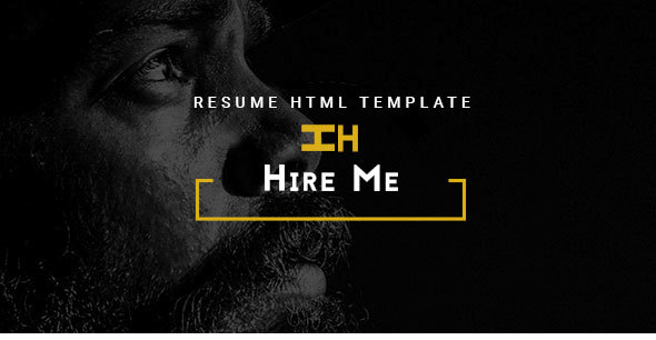 Hire Me - Personal vCard, Portfolio HTML Theme