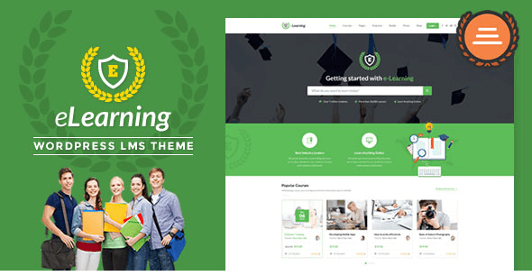 LMS WordPress Theme - eLearning WP v2.4.2